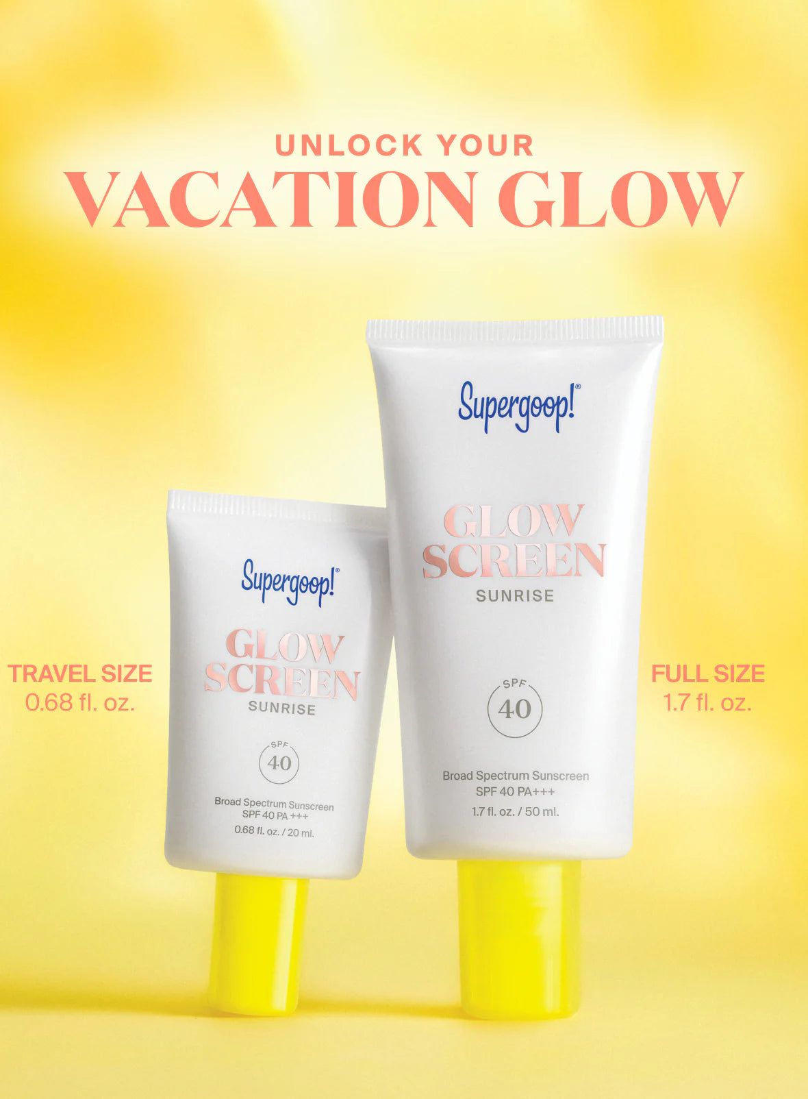 Wake Up & Glow Sunkissed Duo Glowscreen SPF 40 - Imagen 4