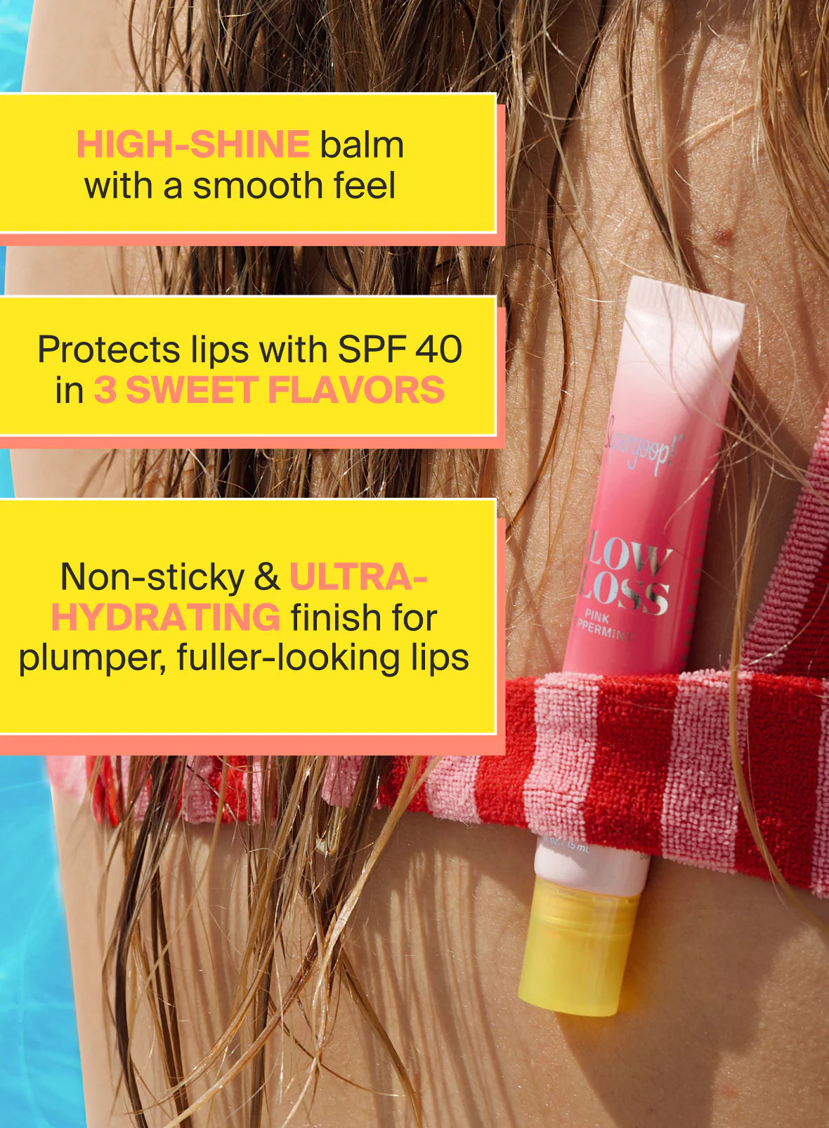 ¡NUEVO! Brillo brillante SPF 40 Trío de bálsamos labiales - Imagen 2